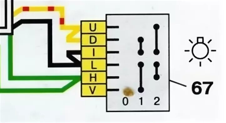 Распиновка переключателей ваз клавиша света 2105 - Lada 21065, 1,3 л, 1997 года электроника DRIVE2