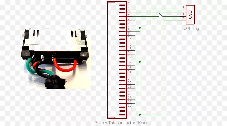 Распиновка планшета вкладка Samsung галактики 2, распиновка, схема подключения