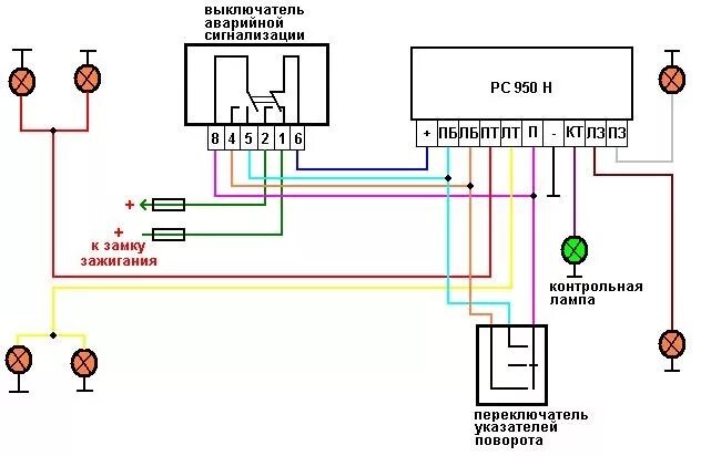 Распиновка поворотов камаз Чищю контакты, конец роботы. - ИЖ Москвич 412, 1,6 л, 1967 года электроника DRIV