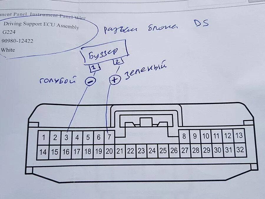 Распиновка прадо 150 Toyota Safety Sense - установка на Toyota Land Cruiser Prado 150 2й рестайл (пол