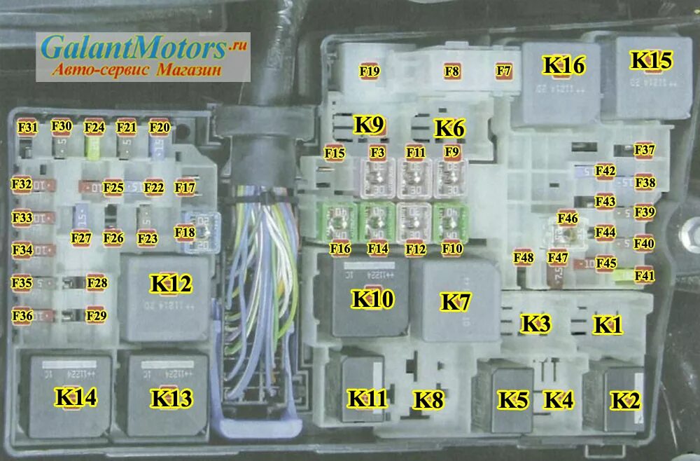 Распиновка предохранителей форд фокус Где находится предохранитель ближнего света на Форд Фокус 3