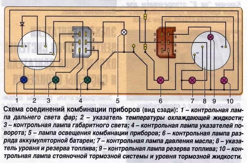 Распиновка приборной 2107 Приборка от ва 21081 часть 2 - Lada 11113 Ока, 0,8 л, 1999 года тюнинг DRIVE2