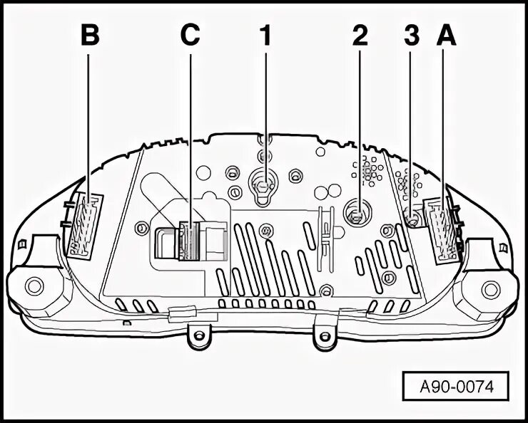 Распиновка приборной панели ауди Установка приборной панели от Audi A4 B5 в Audi 80 B4 1.9 TDI - Audi 80 (B4), 1,