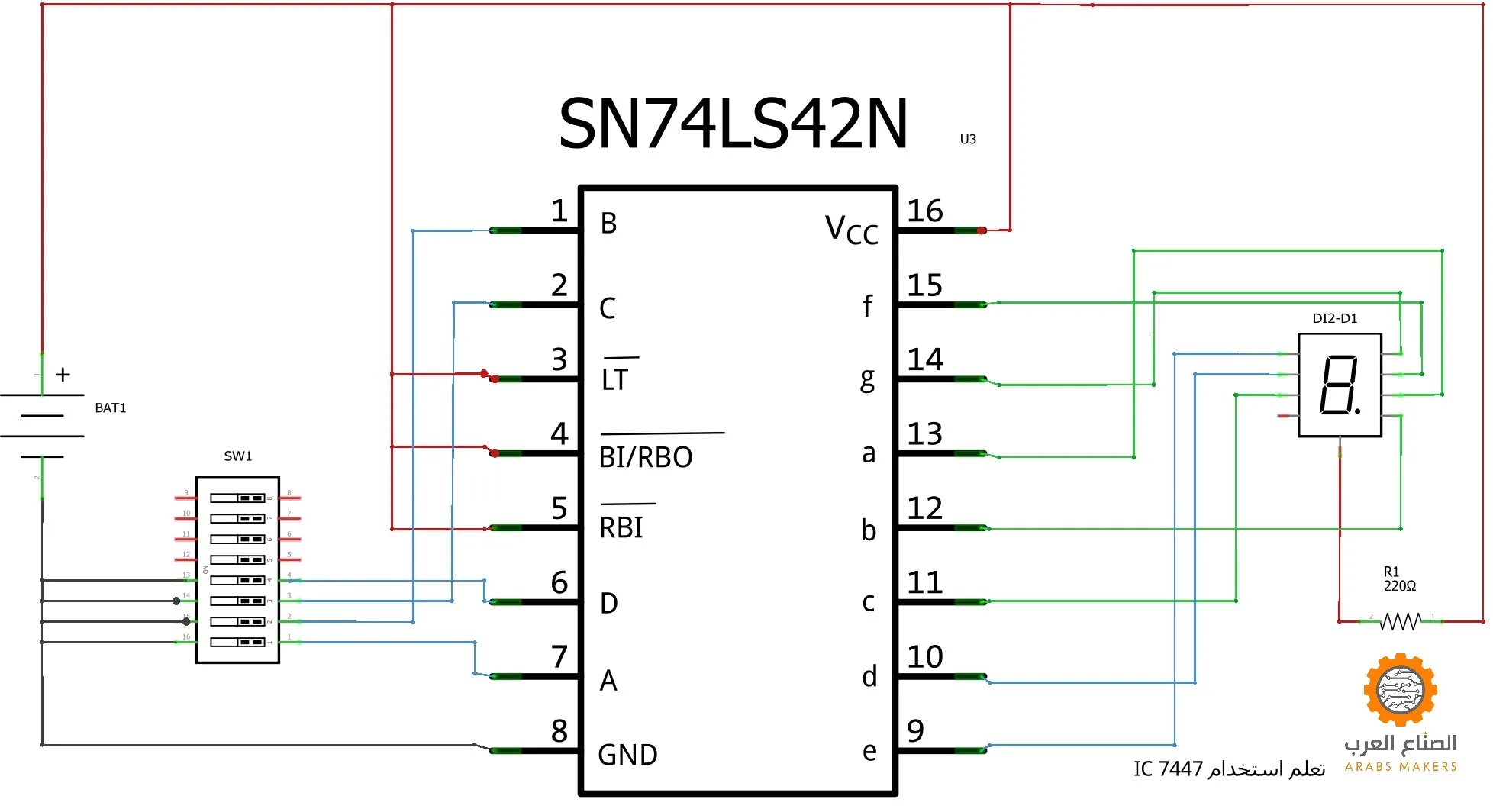 Распиновка пример 74ls48 Bcd To 7 Segment Ic Pinout Examples Datasheet - vrogue.co