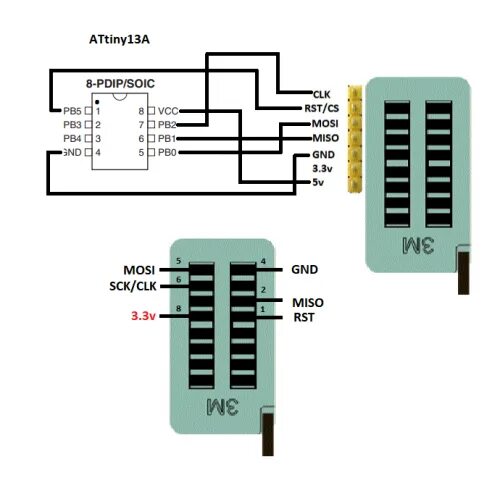 Распиновка программатора CH341A Programmer - 4PDA