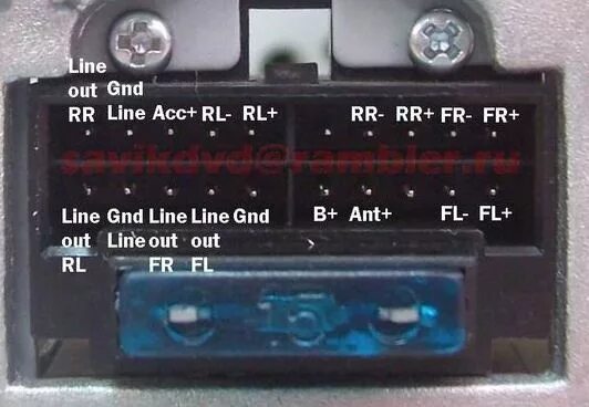 Распиновка prology Подключение магнитолы (распиновка) - Toyota Carina E, 2 л, 1994 года электроника