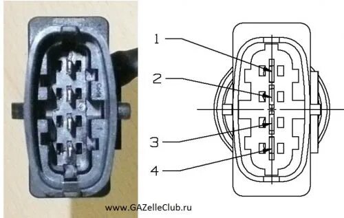 Распиновка проводов датчика Замена лямбд wj 4.0 самые дешёвые из доступных. Не Китай. - Jeep Grand Cherokee 