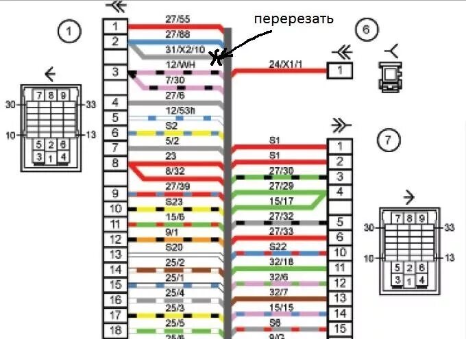 Распиновка проводов приора Небольшая, но вынужденная доработка схемы интеллектуального обогрева заднего сте