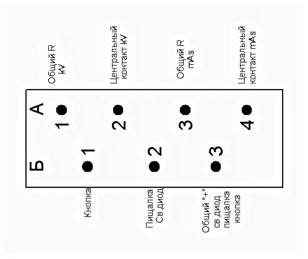 Распиновка пульта X-Ray Arman 9L5 repair - control panel.