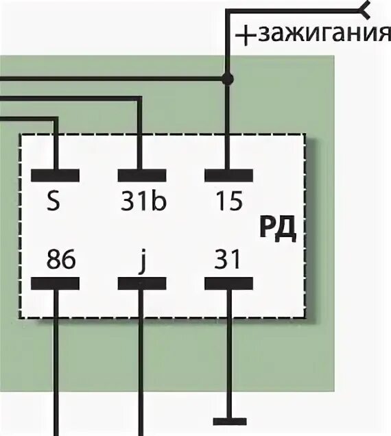 Распиновка реле дворников Установка датчика дождя ДДА15 с постоянным плюсом на реле. - Lada 21104, 1,5 л, 