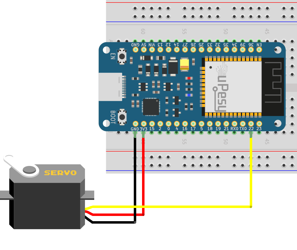 Распиновка сервопривода ESP32 Servo Motor in MicroPython: SG90 Guide