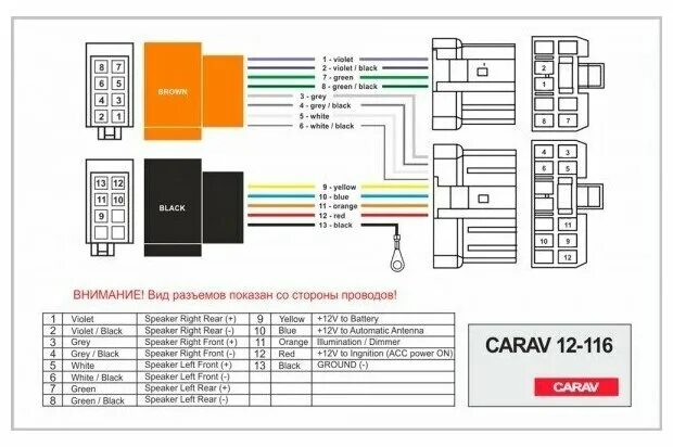 Распиновка шевроле Штатный ISO-переходник для а/м MAZDA 1987-2001 CARAV 12-116 - купить в интернет-