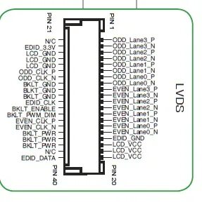 Распиновка шлейфа ЖК-дисплеи и мониторы - 4PDA