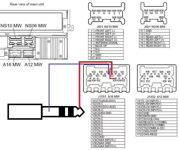 Распиновка штатного усилителя Распиновка штатной магнитолы ниссан LkbAuto.ru