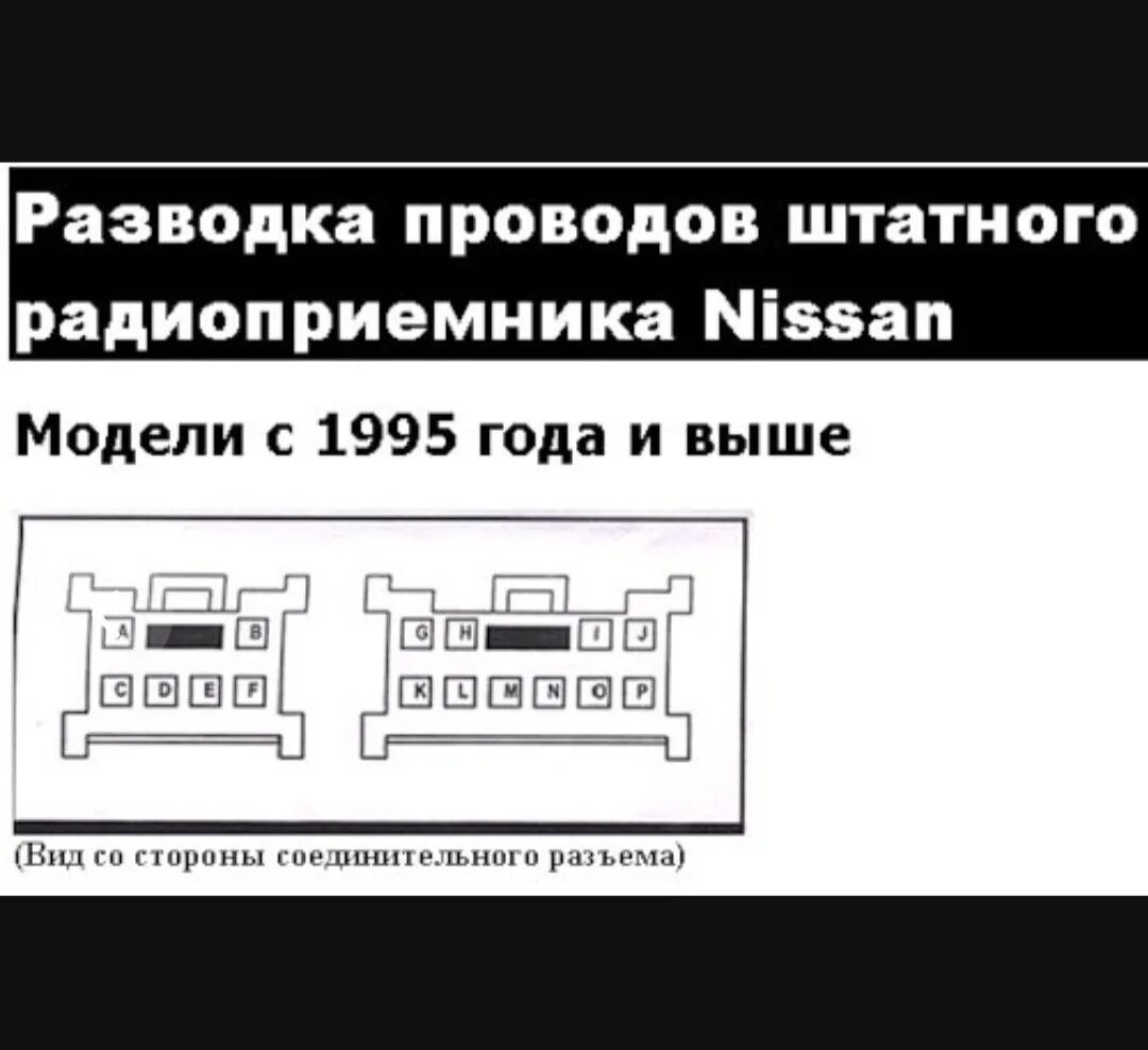 Распиновка штатных магнитол ниссан Замена передних динамиков - Nissan Almera Classic (B10), 1,6 л, 2006 года своими