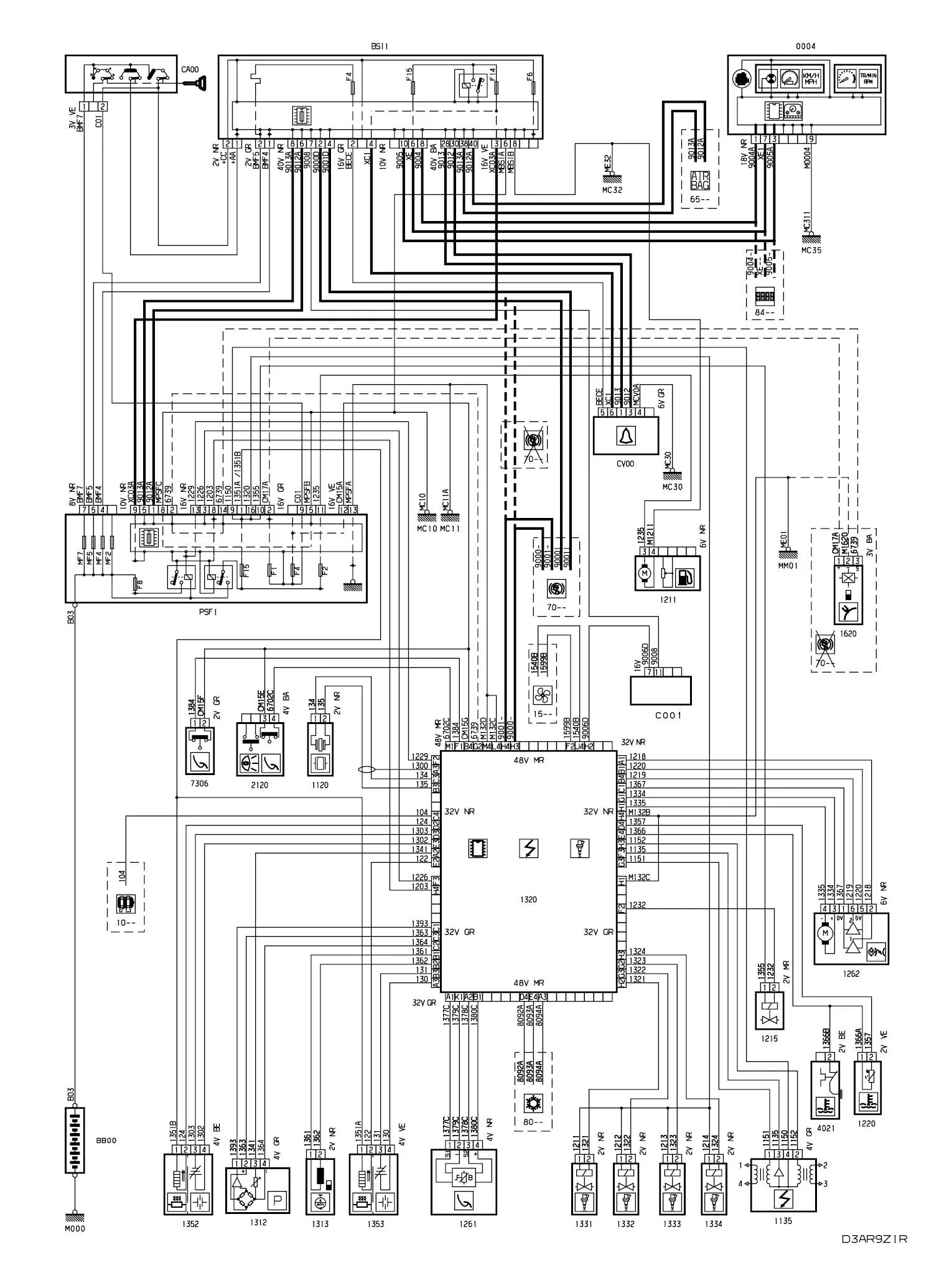 Распиновка ситроен с4 Groupe PSA - Sagem S2000PM1