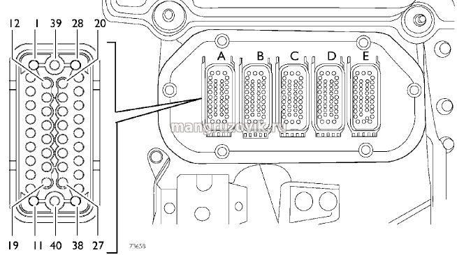 Распиновка скания Iveco STRALIS распиновка разъемов на "морде" кабины. - статьи по ремонту - автом