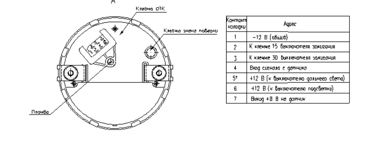 Распиновка спидометра УАЗ Буханка - будильник ПА8160-4 - корректировка пробега в Орле! - Авто Электрик