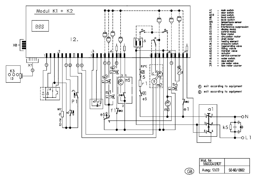 Распиновка стиральная машина SIEMENS SIWAMAT WV10800BY Service Manual download, schematics, eeprom, repair in