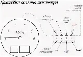 Распиновка тахометра Измерительные приборы для МС-40 Страница 2 Форум Моторка