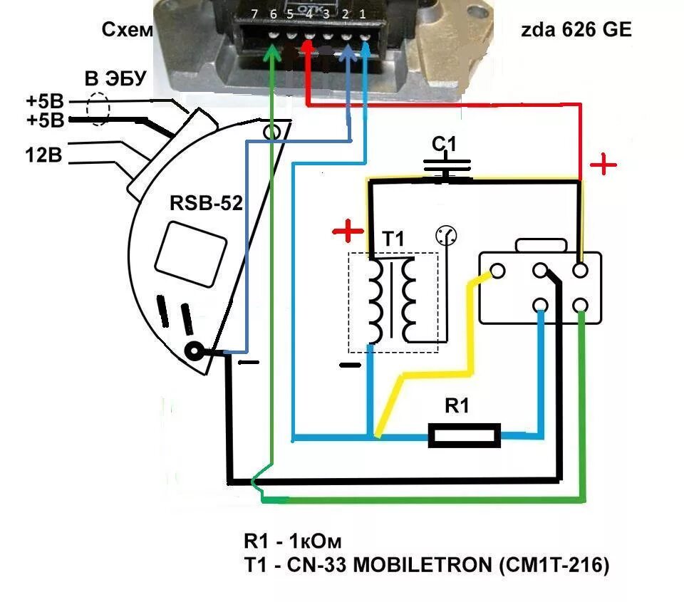 Checking the ignition system or integrated ignition unit (contactless ignition) 