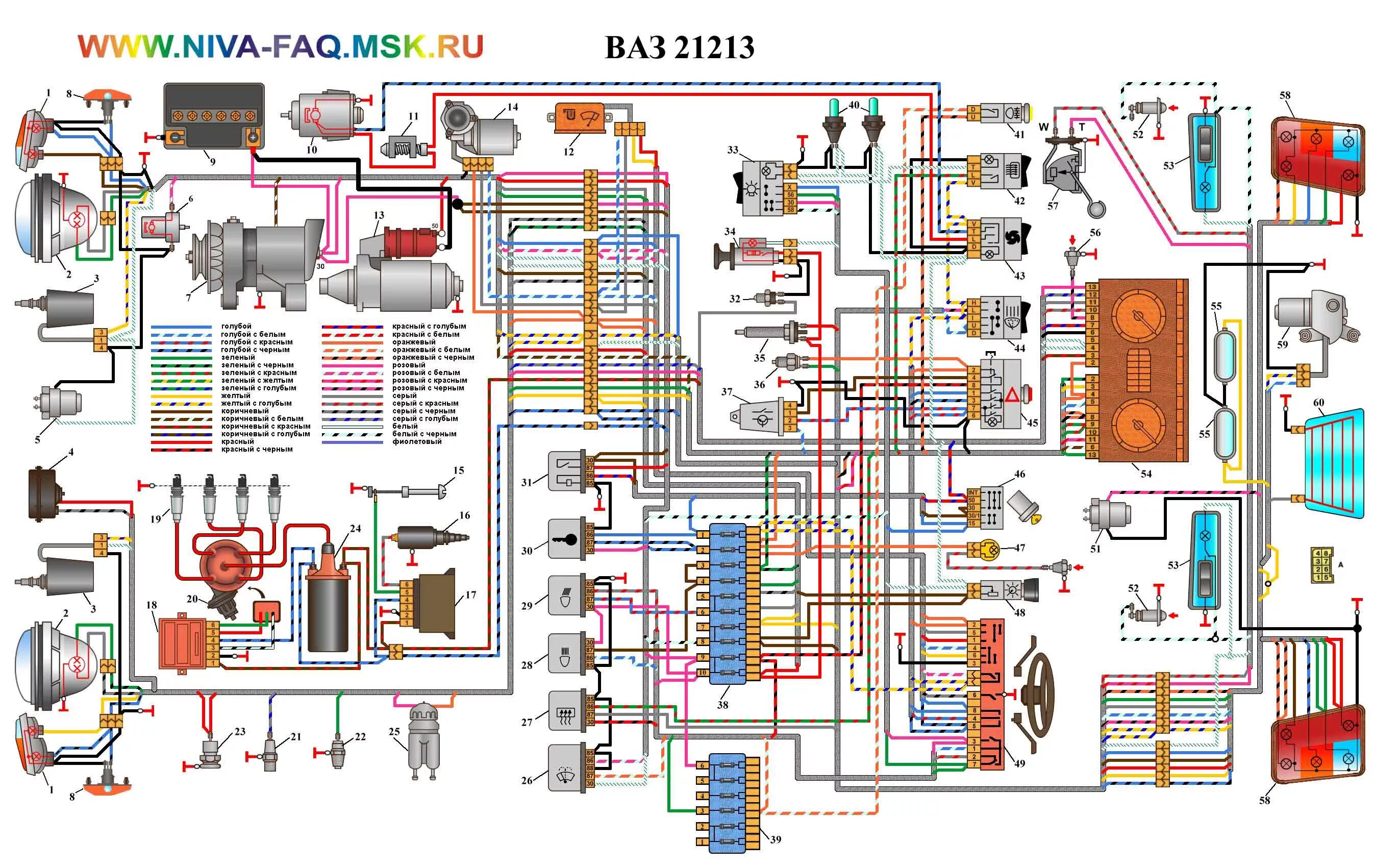 Распиновка ваз 21214 Дворники с регулировкой паузы. - НИВА.КЛУБ