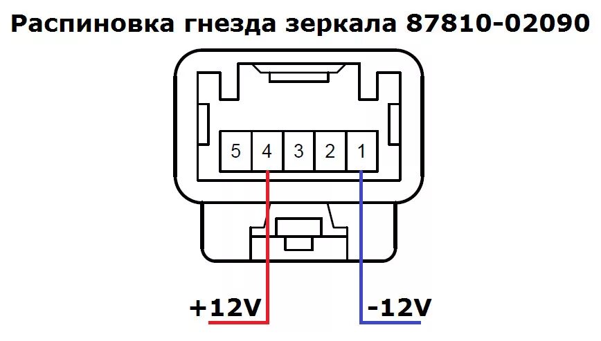 Распиновка зеркал Лансер 9 - Штатное фотохромное зеркало с автозатемнением заднего вида - Mitsubis