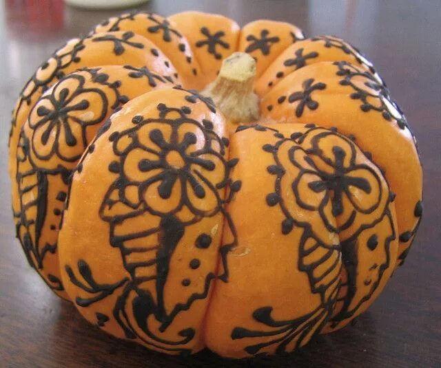 Расписные тыквы фото halloween henna Painted pumpkins, Pumpkin decorating, Pumpkin art