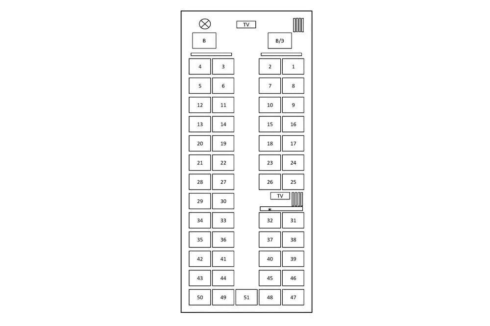 Расположение мест в автобусе неоплан схема Картинки АВТОБУС ЮТОНГ СХЕМА МЕСТ