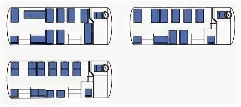 Расположение мест в автобусе паз схема Купить новый пригородный автобус ПАЗ 32054 в Москве