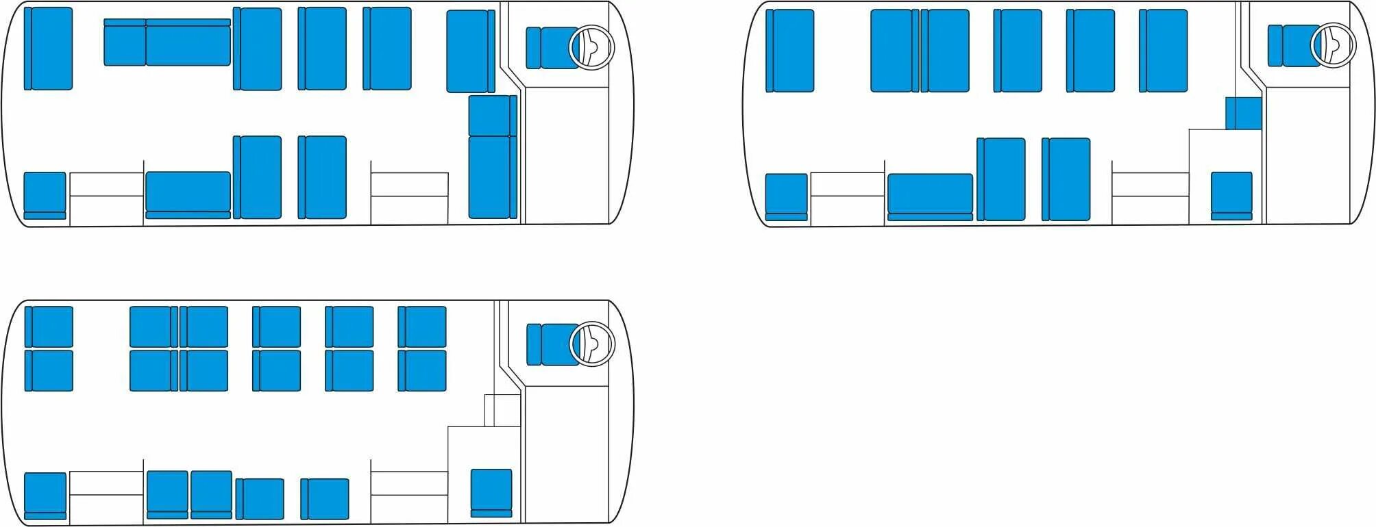 Расположение мест в автобусе паз схема Автобус ПАЗ-32054 - купить в Казани