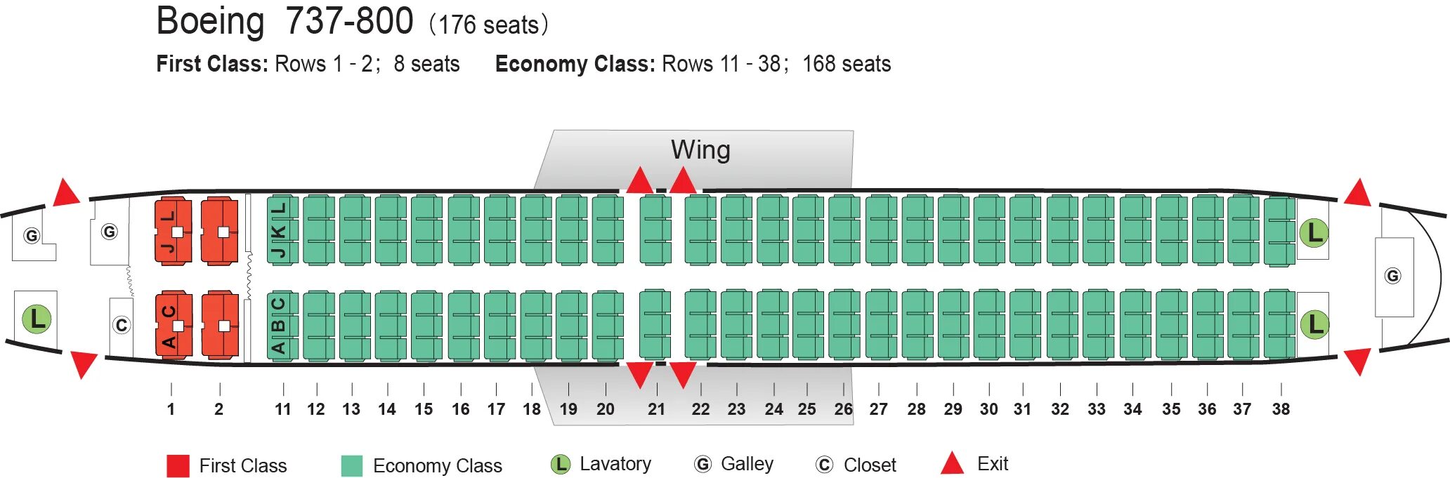 Расположение мест в самолете боинг 737 схема Боинг выбор места
