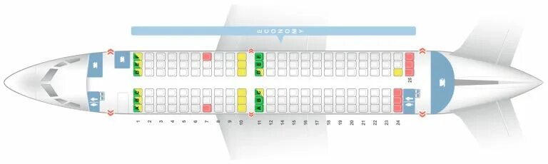 Расположение мест в самолете боинг 737 схема За сколько до вылета нужно приехать в аэропорт? UniTicket.ru