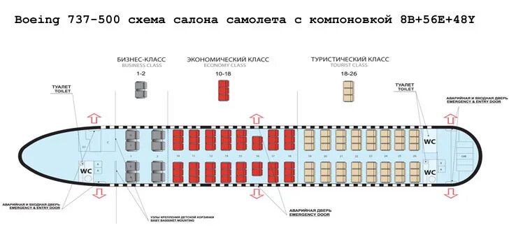 Расположение мест в самолете смартавиа схема Боинг 737 схема салона