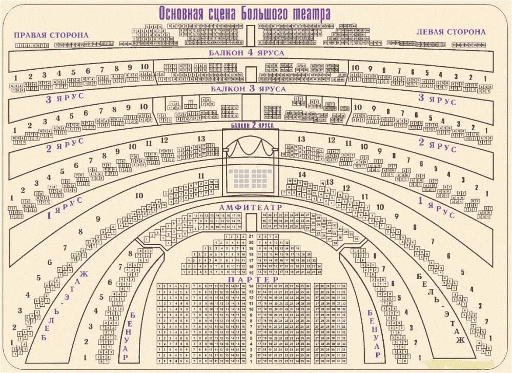 Расположение мест в театре схема с названиями Репертуар бдт