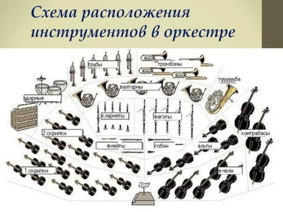 Расположение оркестра схема Состав Симфонического Оркестра Расположение Групп Рисунок (48 Фото)