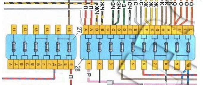 Расположение предохранителей ваз 2106 карбюратор схема предохранителей Замена блока предохранителей на новый флажковый (41.3722-01) - Lada 21063, 1,5 л