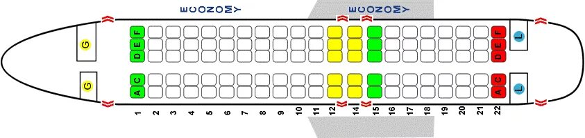 Расположение салона суперджет 100 схема мест Самолет Fokker 100. Фото, схема салона, отзывы, характеристики