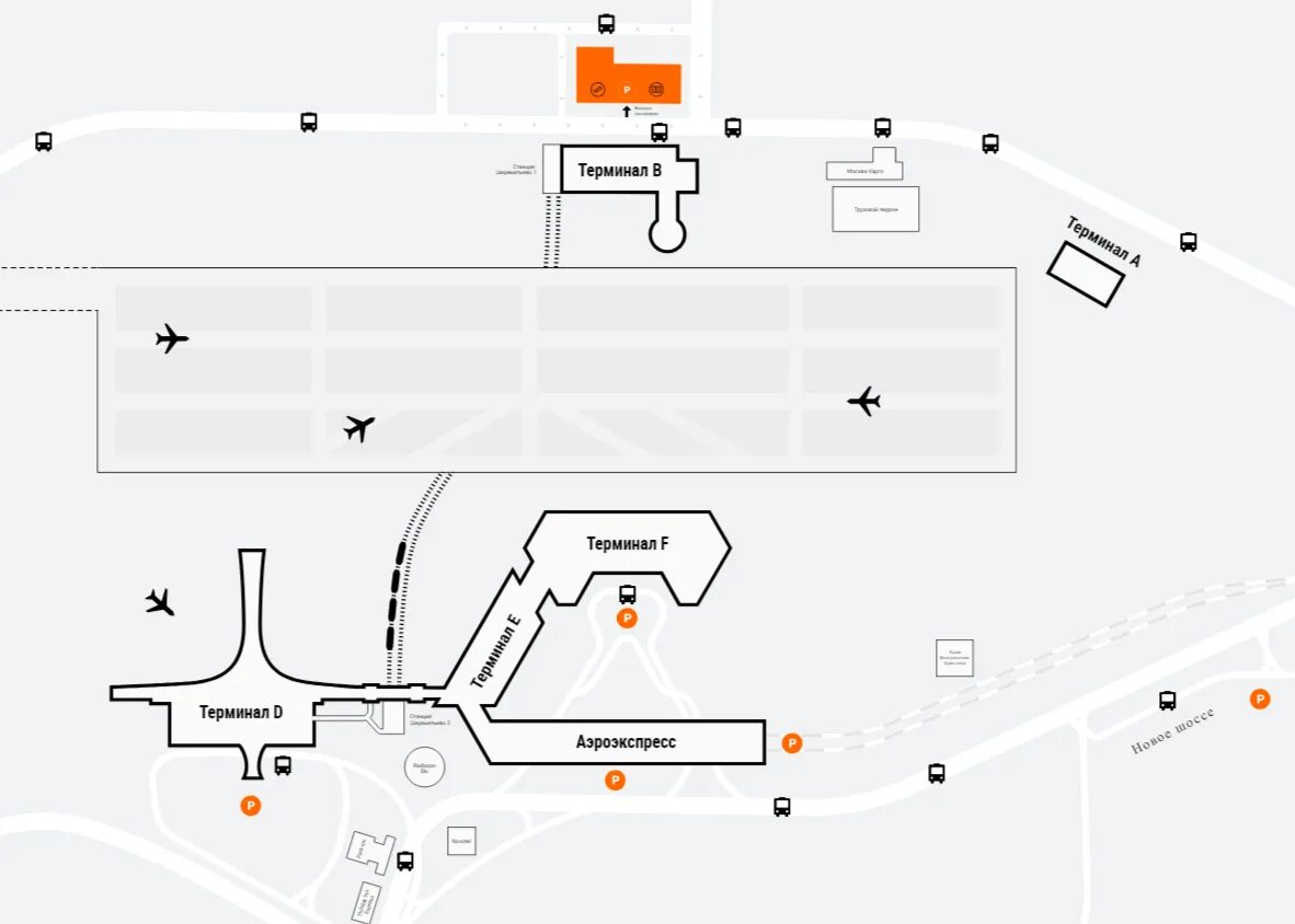 Расположение терминалов в шереметьево схема 2024 F терминал шереметьево схема проезда