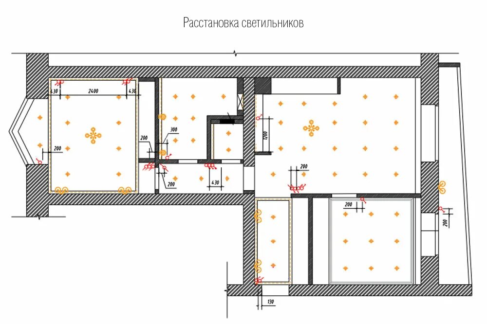 Расположение трековых светильников на кухне схема 5 советов для создания идеального освещения в квартире. Burgua Salon Дзен