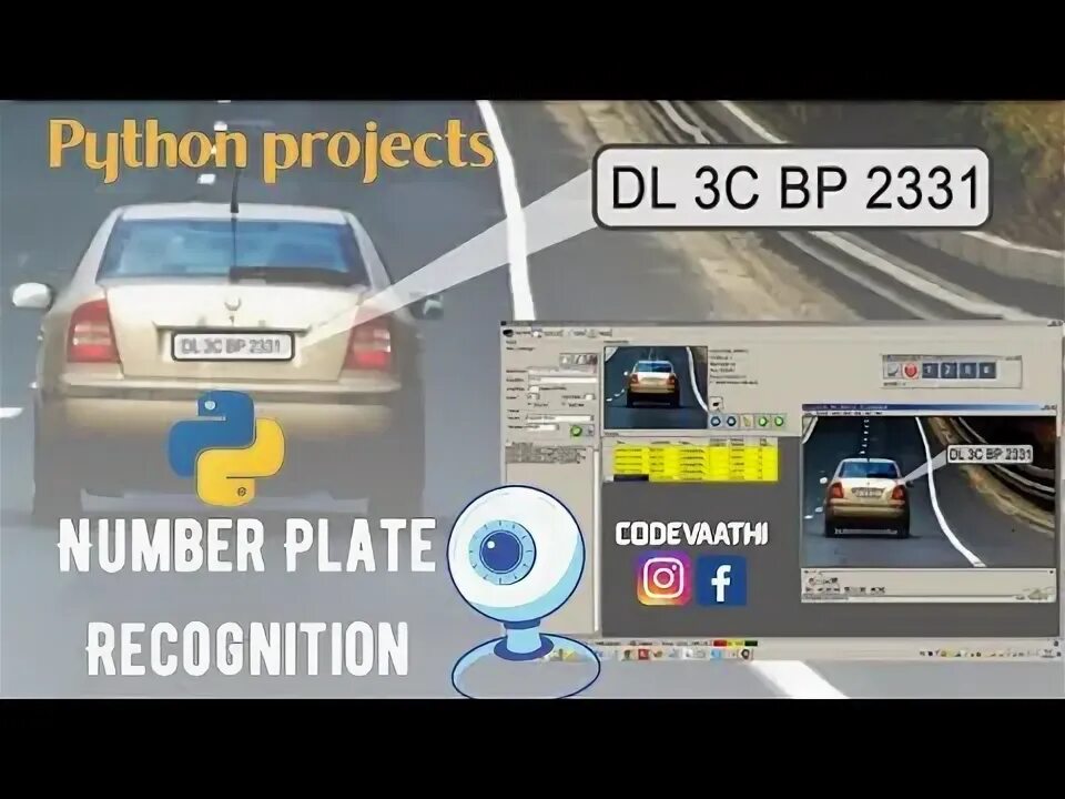 Распознавание номерных знаков по фото Number Plate Recognition Python Projects Video Tutorial - YouTube