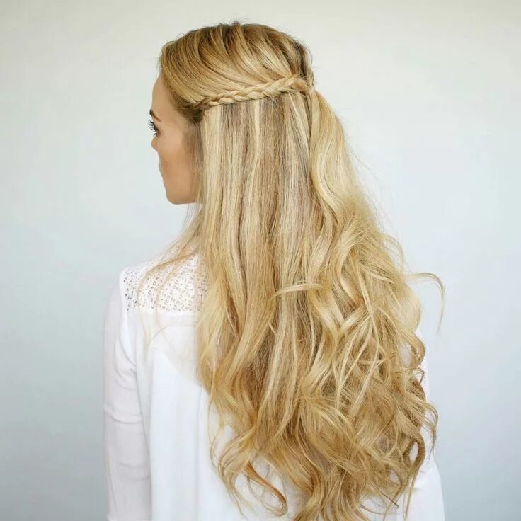 Распущенные волосы без прически Pin by jhessyka Rodrigues on Tranças Straight prom hair, Prom hairstyles for lon