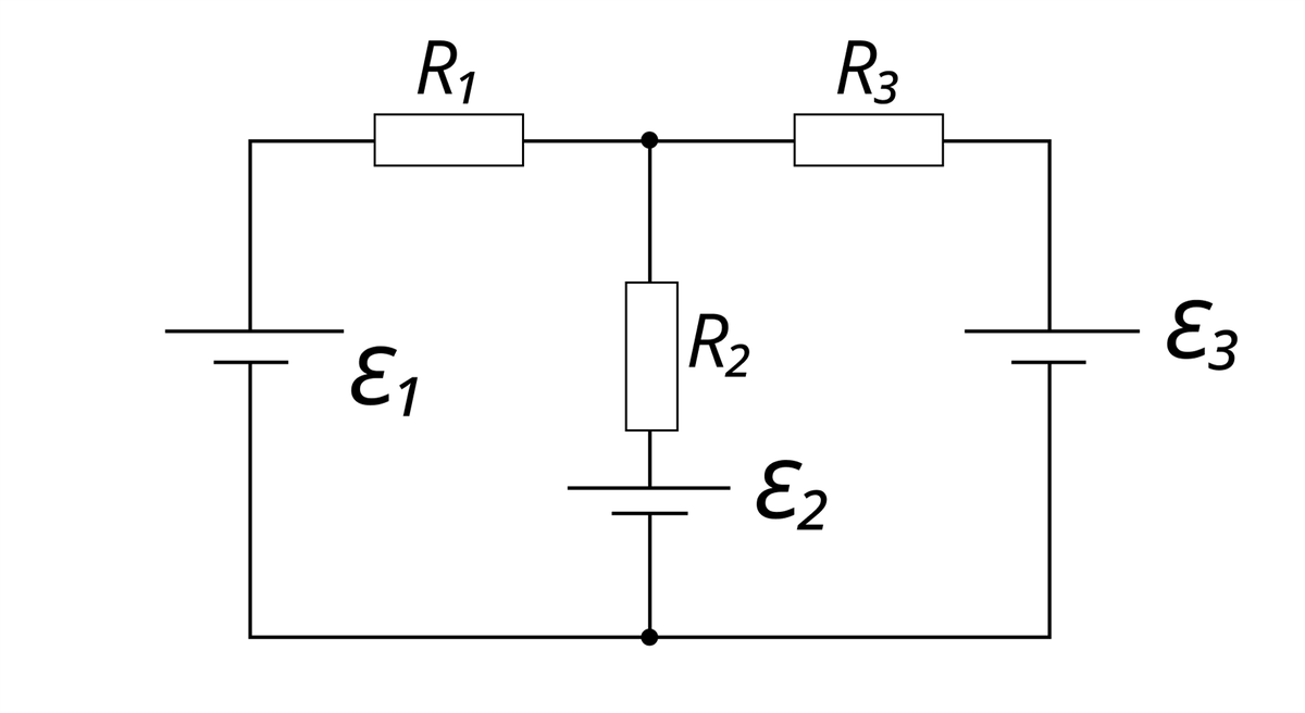 Рассчитать электрическую цепь для схемы моста Электродинамика. Постоянный электрический ток: Расчёт электрических цепей постоя