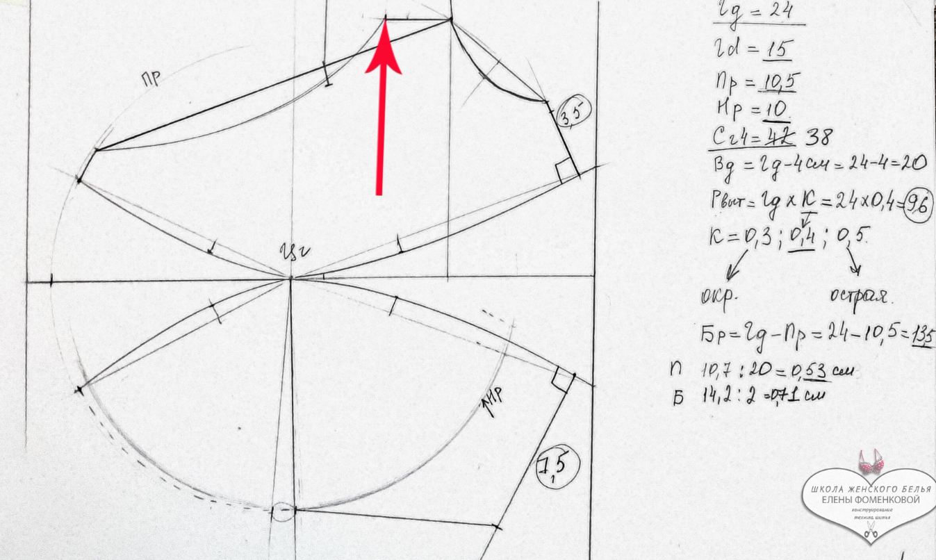 Рассчитать выкройку Евгения 1.0_2.0_3.0_конструирование