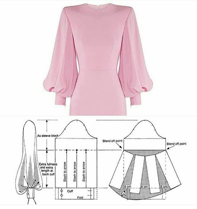 Расширенный рукав выкройка Instagram Blouse pattern sewing, Skater dresses pattern, Cocktail dress patterns