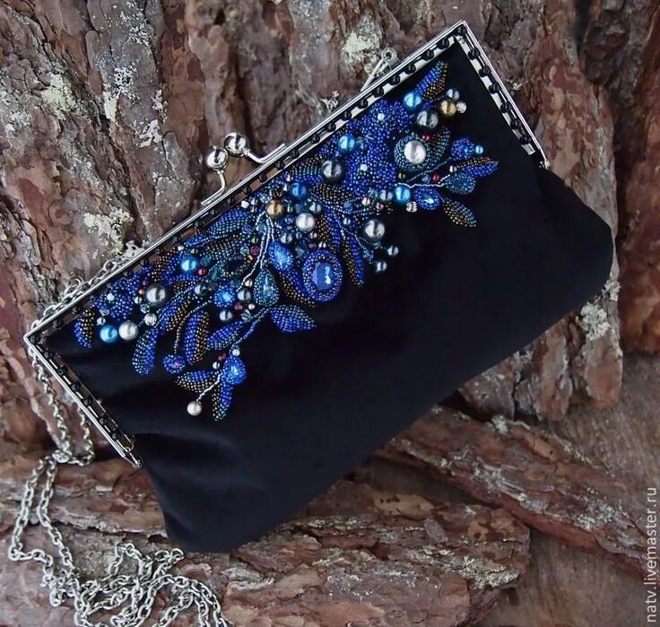 Расшитые сумочки Наталия Венкова Россия, Санкт-Петербург Beaded bags, Beaded handbag, Embroidered