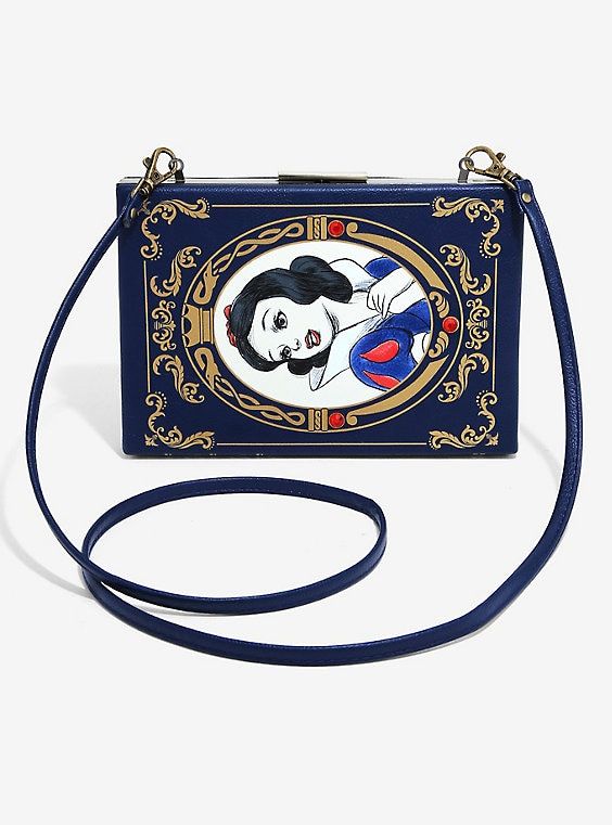 Рассказ сумочка Loungefly Disney Snow White And The Seven Dwarfs Storybook Crossbody Bag Hot Top