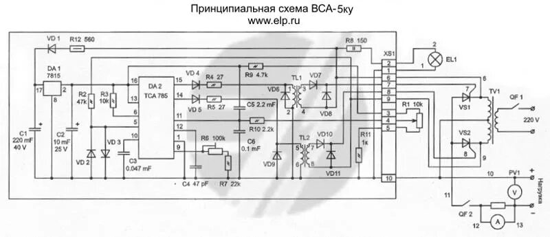 Рассвет 2 электрическая схема Ответы Mail.ru: Принципиальная электрическая схема выпрямителя ВСА-5К-У3 нужна с