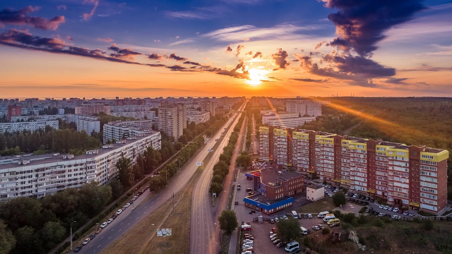 Рассвет кольцевой пр 4 тольятти фото Тольятти с высоты(не опубликованное).: zdorovs - ЖЖ