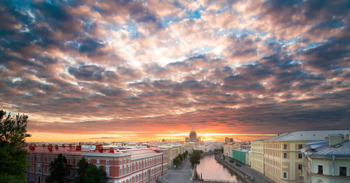 Рассвет санкт петербург исторический район чекуши фото Рассвет над рекой Мойкой Пикабу